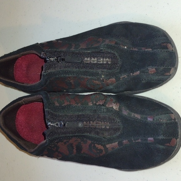 Merrell slip-on zipper closure sneakers size:6.5 - Picture 1 of 9